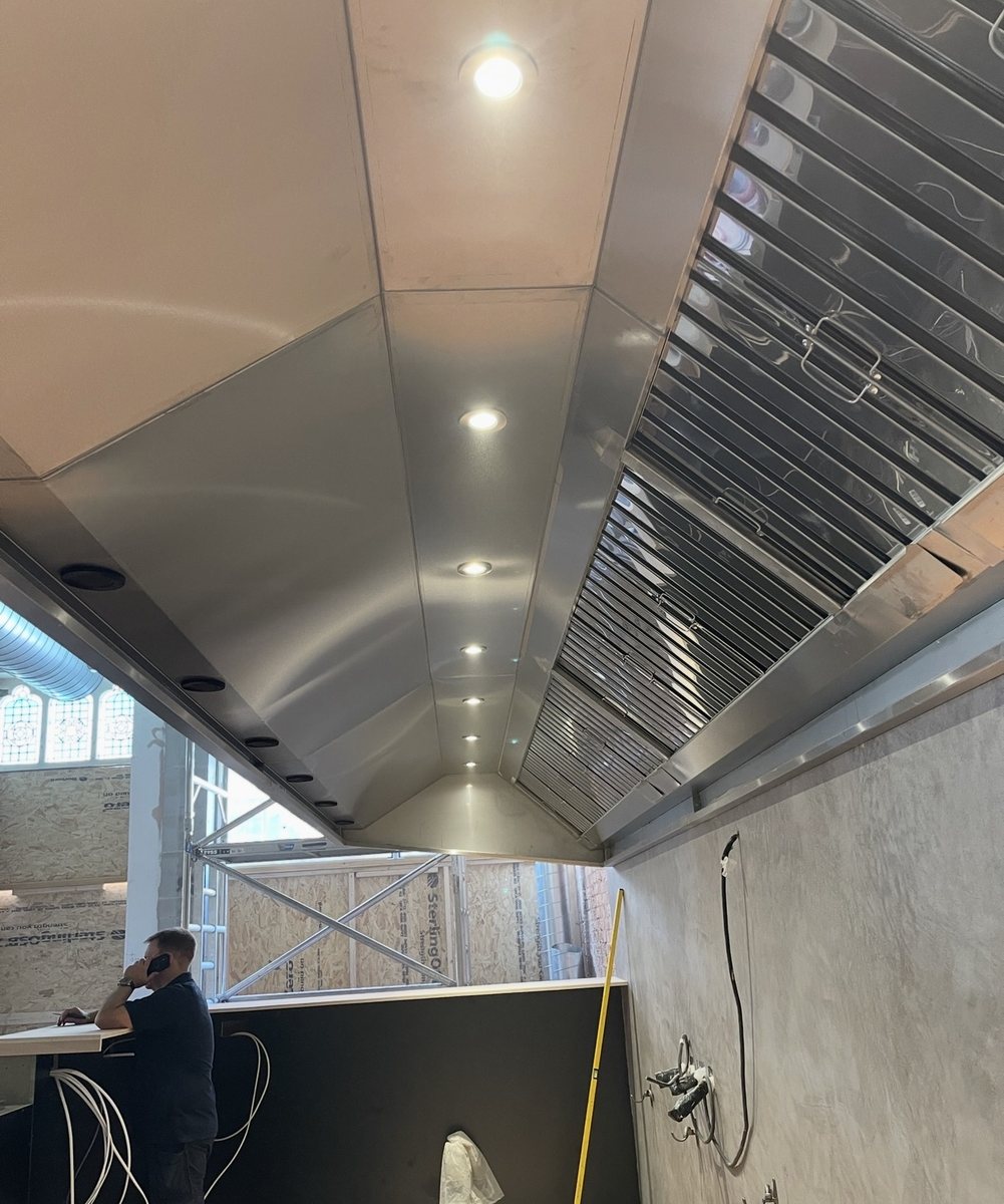 Under-cabinet kitchen canopy
